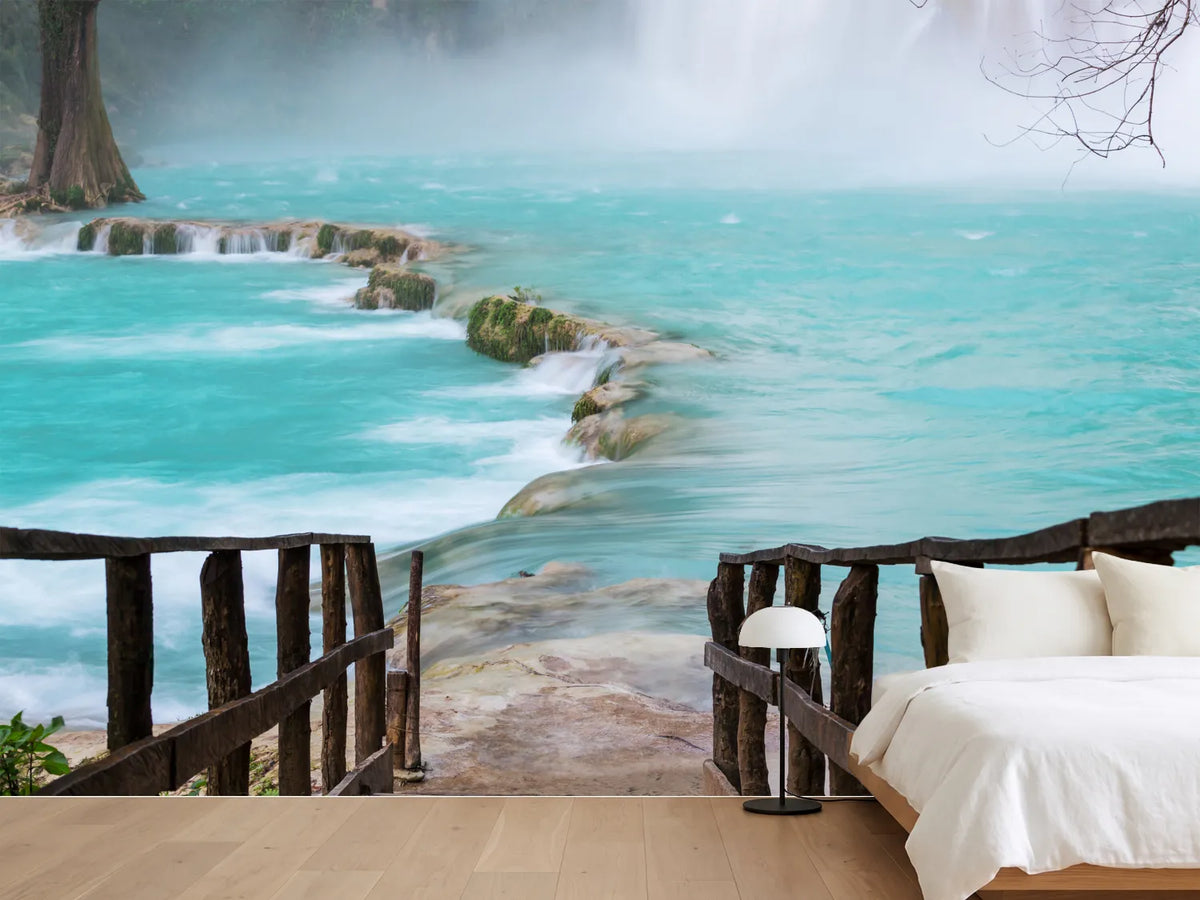 photo-wallpaper-house-at-waterfall