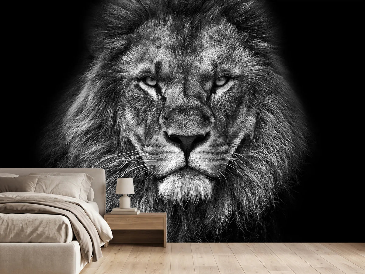 photo-wallpaper-king-face-bw