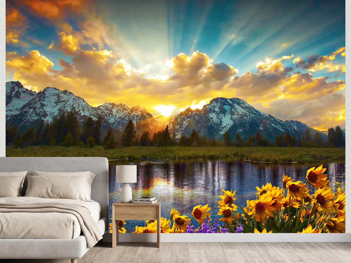 photo-wallpaper-grand-tetons-and-reflection