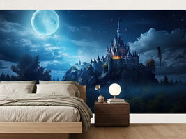 photo-wallpaper-beautiful-castle-under-moonlit-sky-in-fairy-tale-silhouette-concept