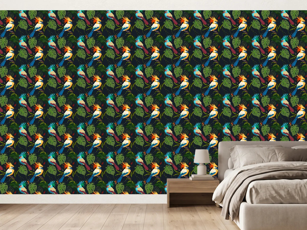 photo-wallpaper-colorful-jungle-birds