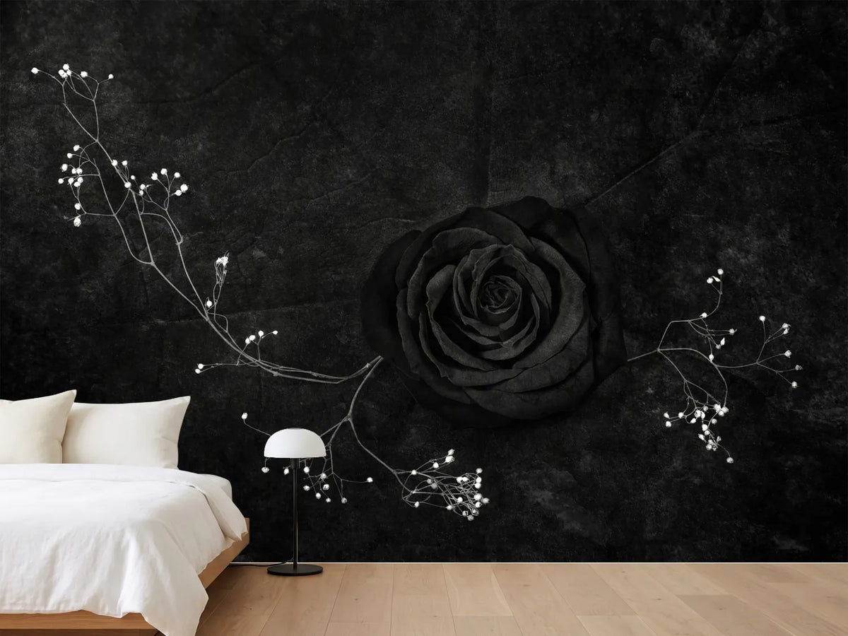photo-wallpaper-rose-noire