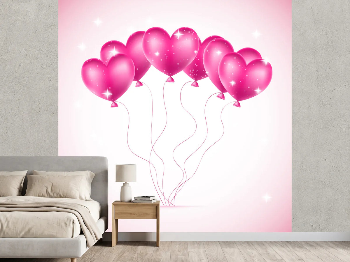 photo-wallpaper-heart-balloons