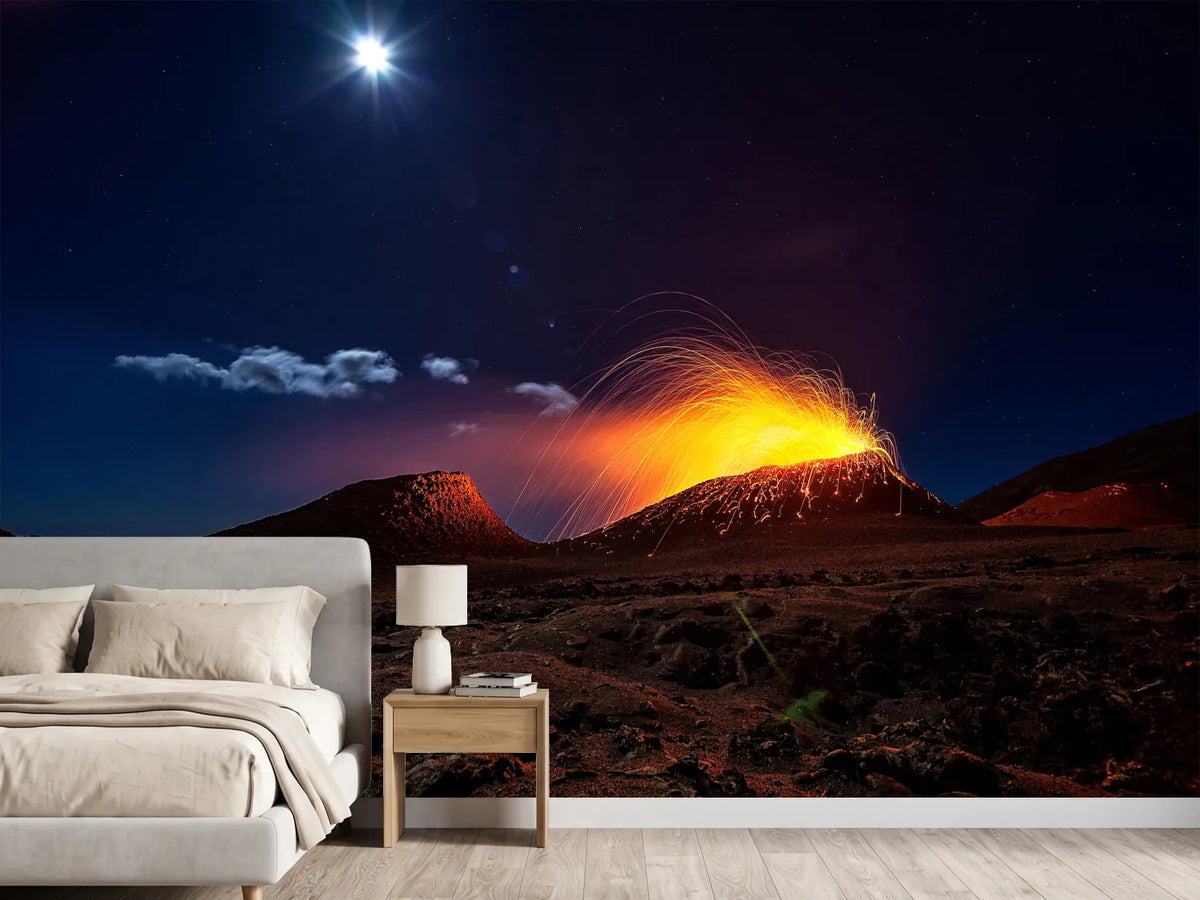 photo-wallpaper-lava-flow-with-the-moon