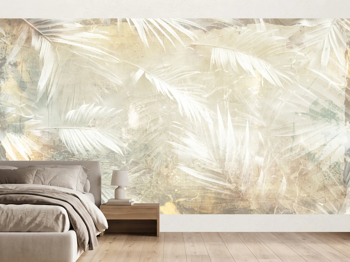 photo-wallpaper-ethereal-tropical-leaves