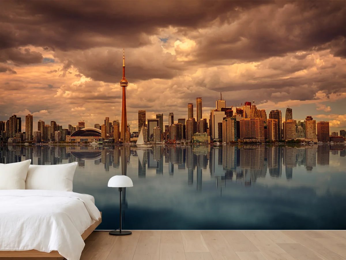 photo-wallpaper-toronto-at-dusk