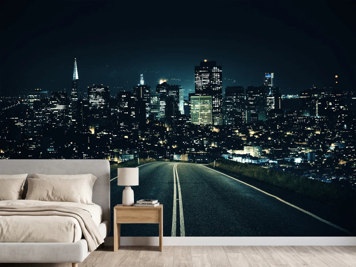photo-wallpaper-road-leading-to-night-city