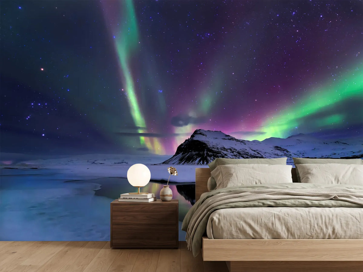 photo-wallpaper-northern-lights-reflection-x
