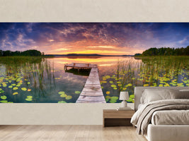 photo-wallpaper-beautiful-summer-sunrise-over-lake-panorama