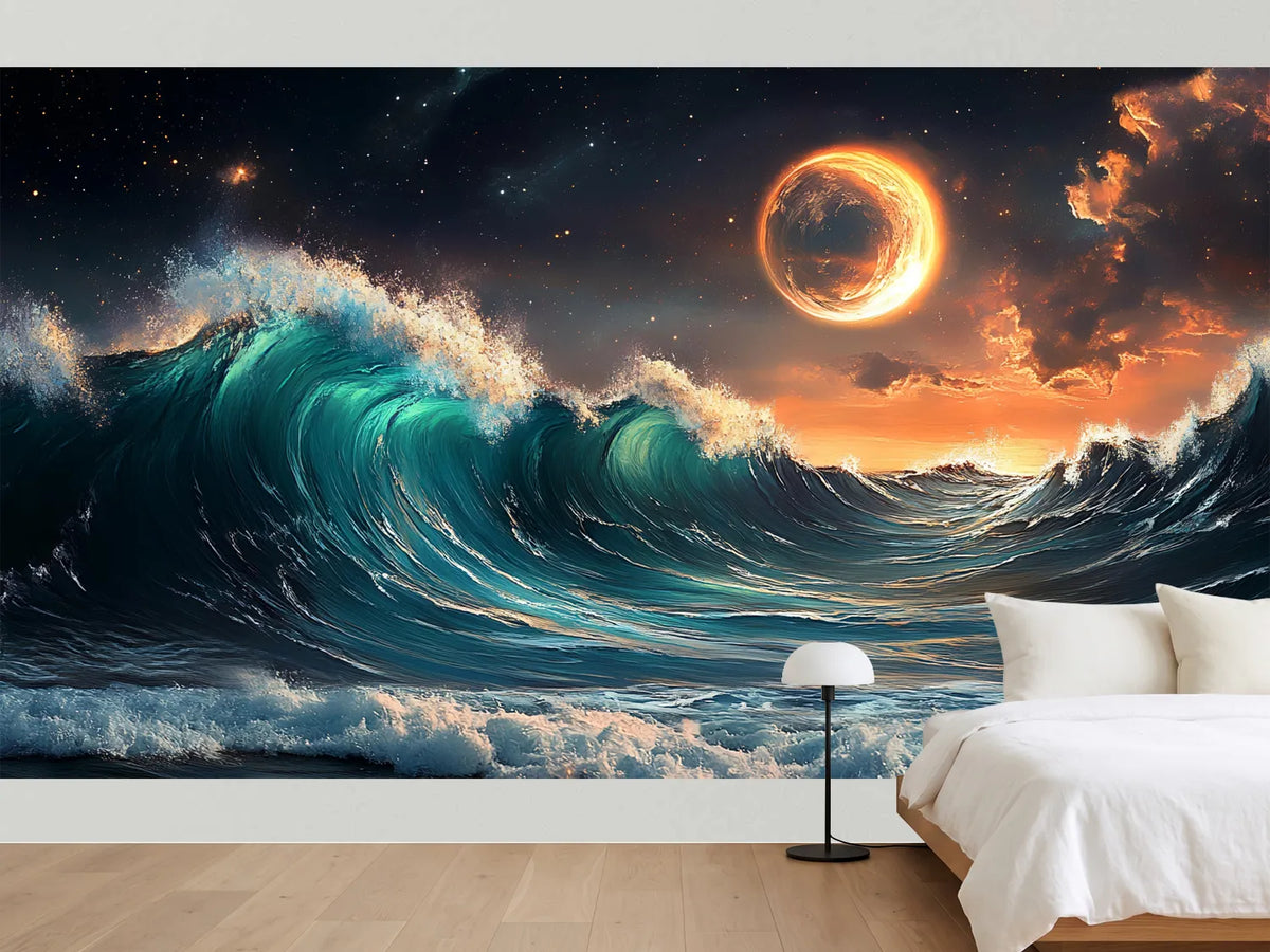 photo-wallpaper-turquoise-breaking-wave-beneath-a-fiery-moon-in-a-starlit-sky