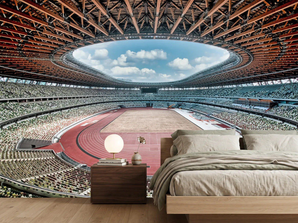 photo-wallpaper-modern-stadium-blue-sky