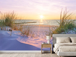 photo-wallpaper-sunset-on-the-baltic-sea-2